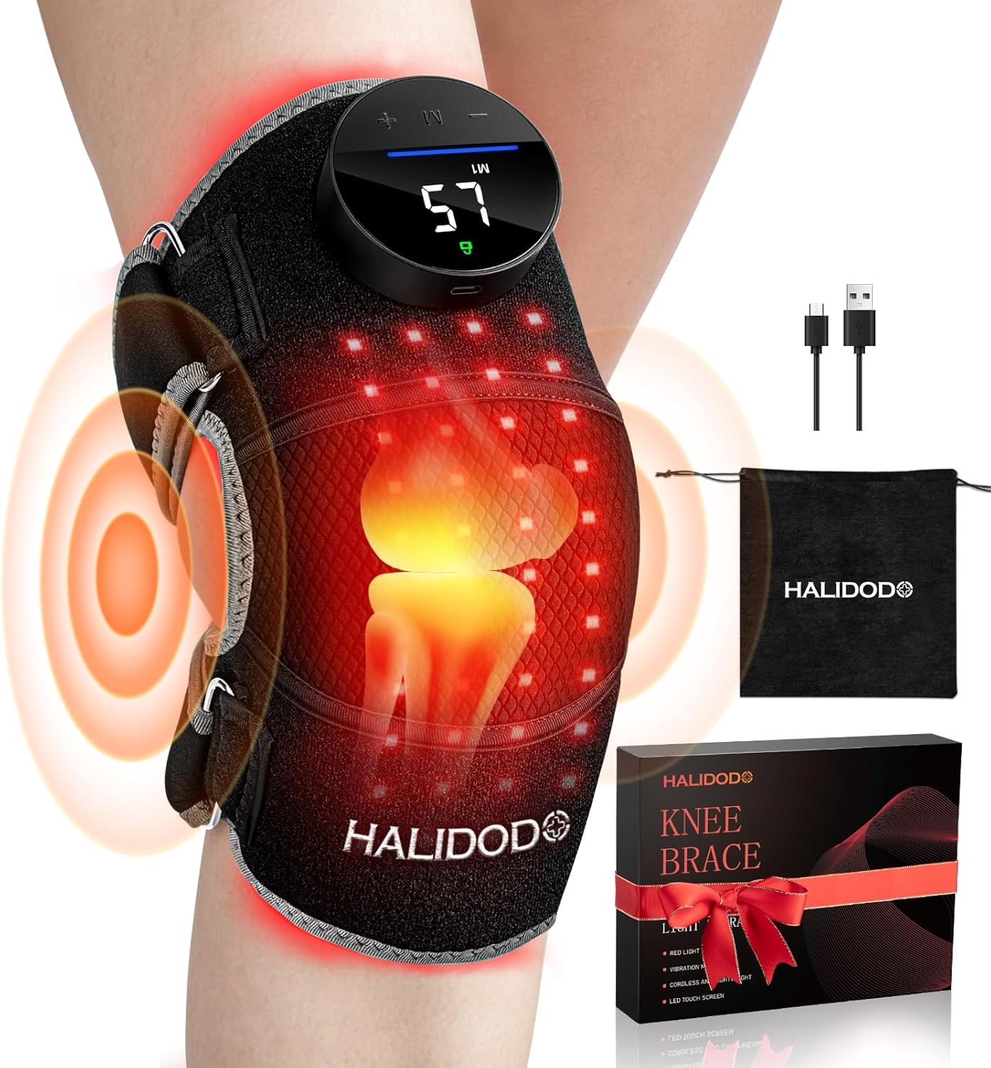 does vibration massage help cellulite Wireless Rechargeable Knee Massage Device With Heat Infrared And Vibration  Therapy For Joint Pain at 1.00 INR at Best Price in New Delhi main image 0