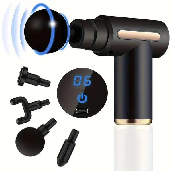 Handheld Massage Gun – Percussion Massager for Muscle Recovery
